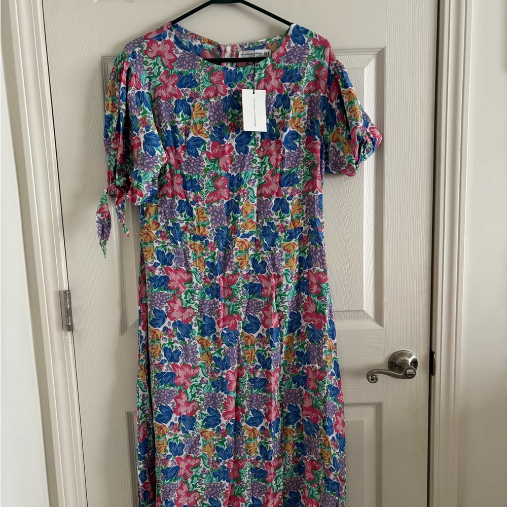 Faithfull the Brand Floral Multicolor Dress - Picture 1 of 5